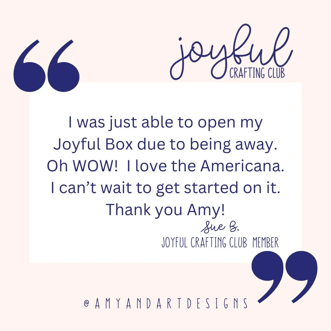 Joyful Crafting Club - Deluxe Box