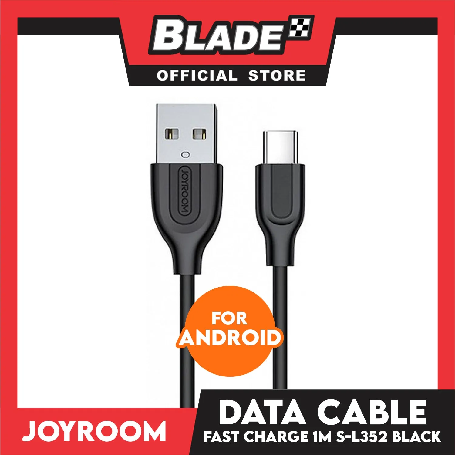 Joyroom Su S-L352 1A Micro USB Data Fast Charge Cable 1000mm for Android.  Samsung, Huawei, Xiaomi, Oppo. Also compatible to other various digital devices.