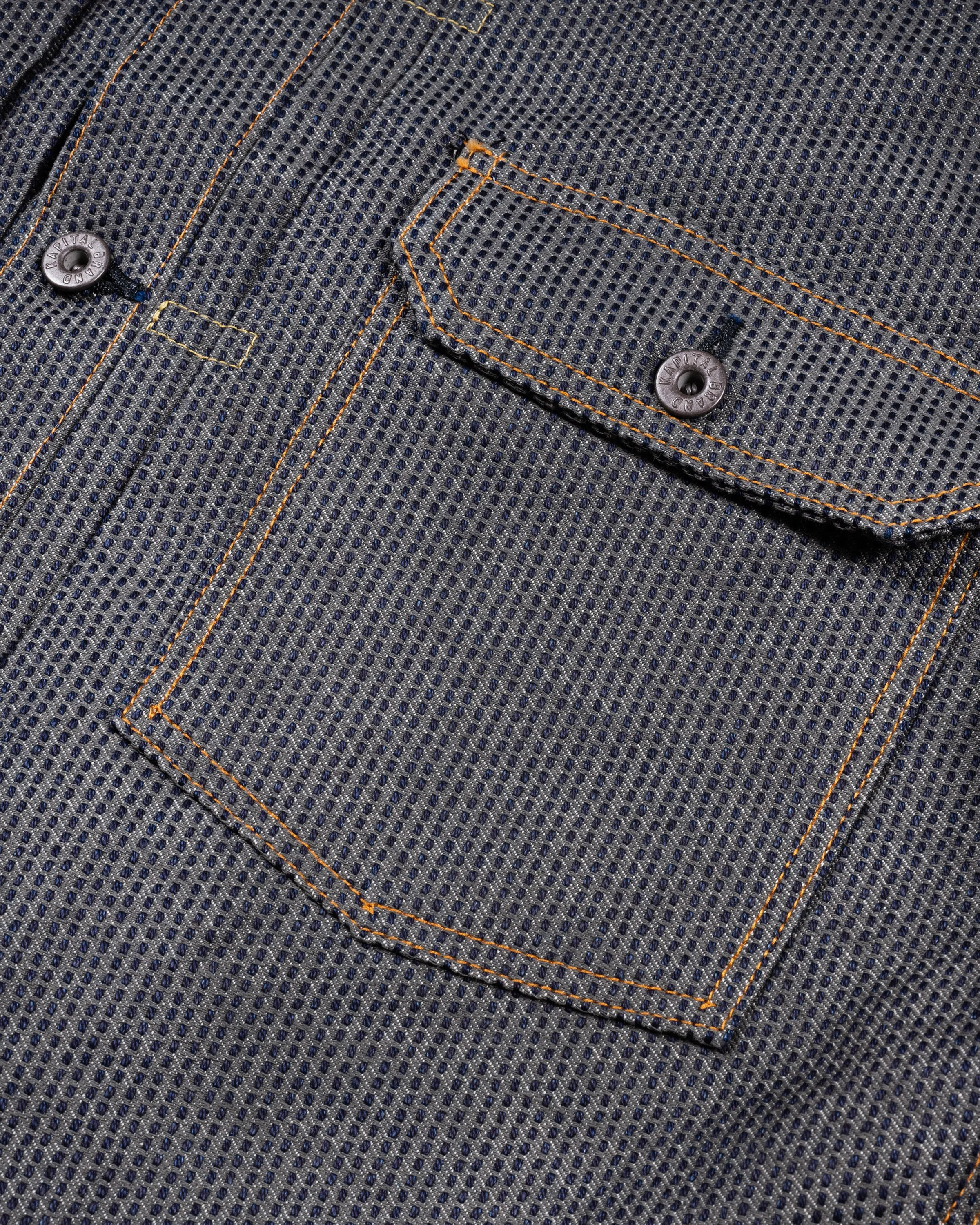 Kapital Silver Century Denim 1st Jacket N7S