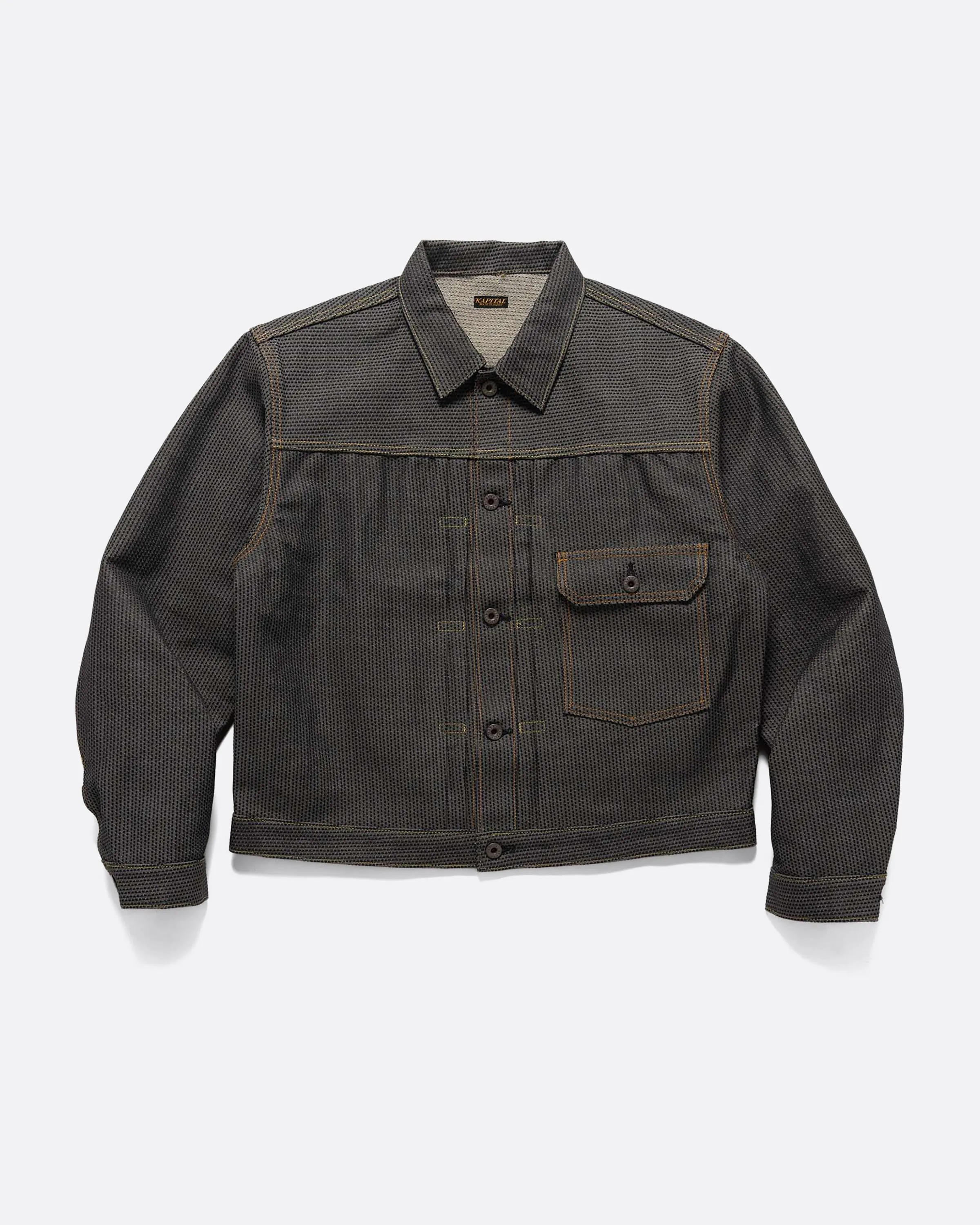 Kapital Silver Century Denim 1st Jacket N7S