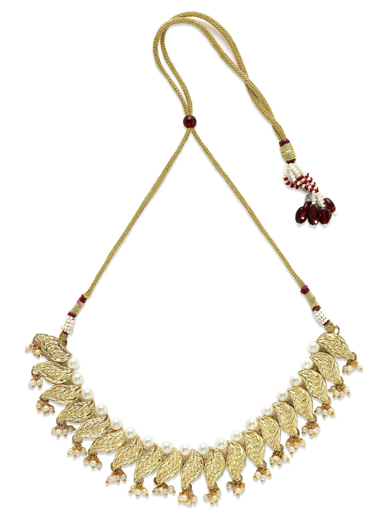 KARATCART Gold Plated Kundan Classic Gold Jewellery Set for Women