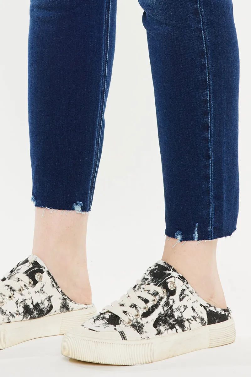 Karol High Rise Ankle Skinny Jeans ( Plus Size)
