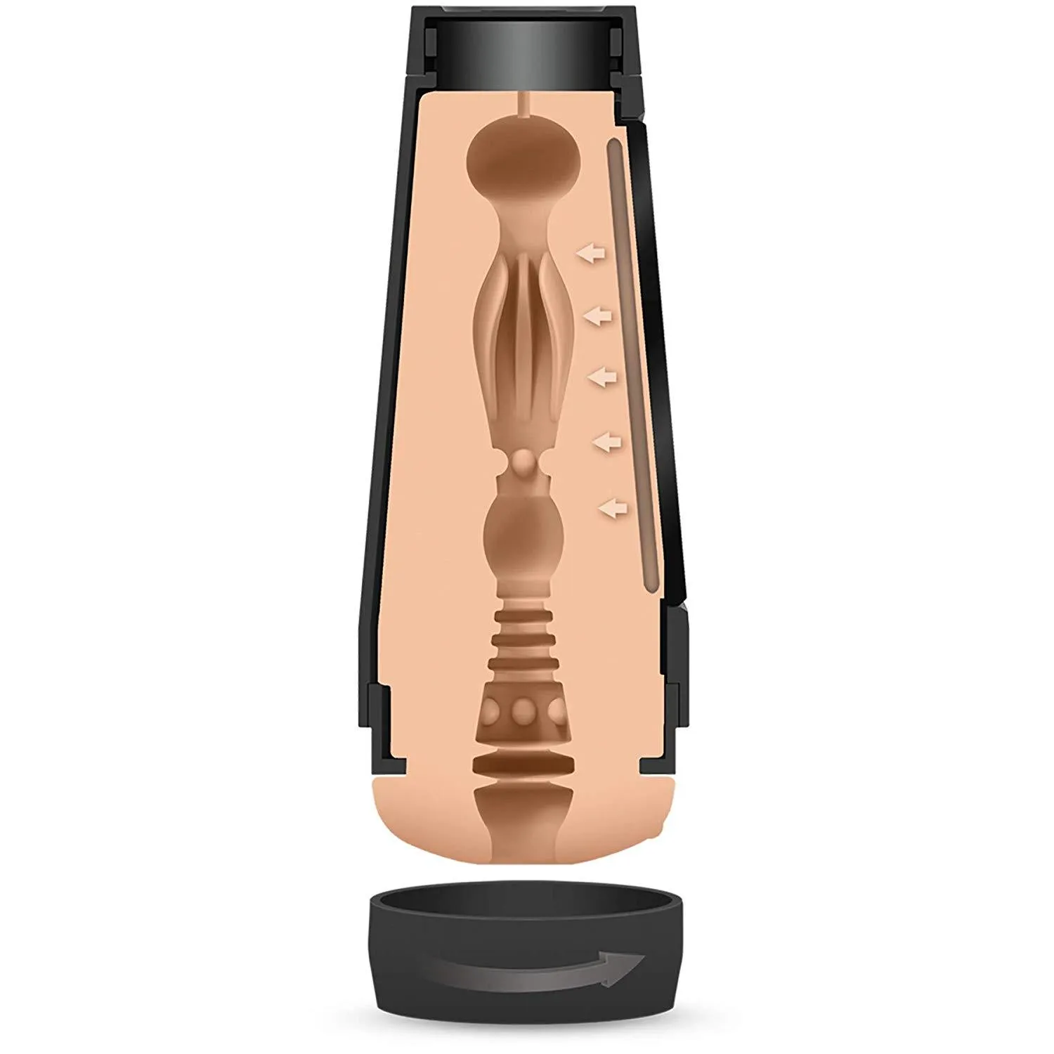 Katrina Jade Stroker - UltraSkyn Masturbator with Adjustable Suction | 7.5" Length