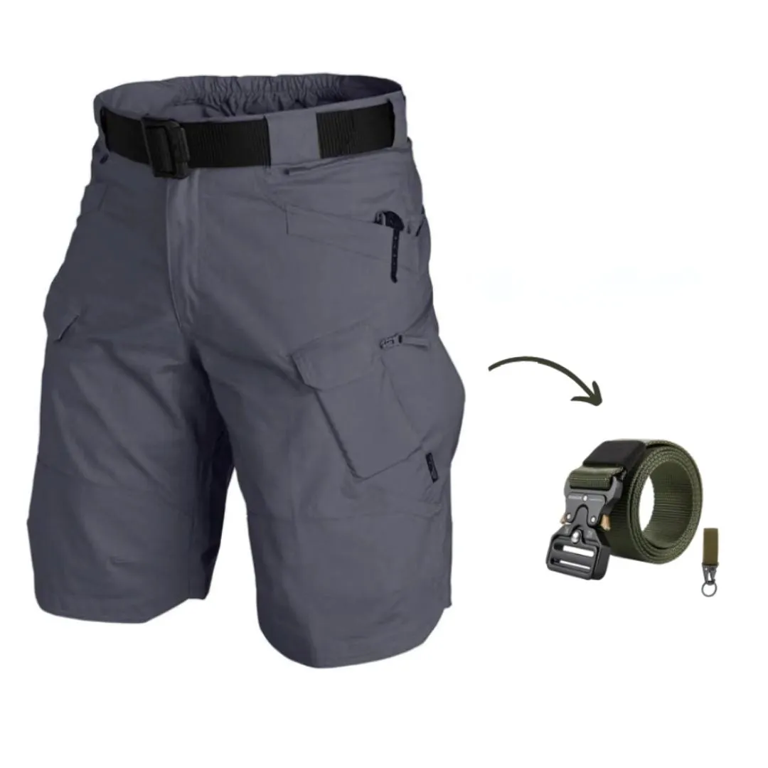 Kazuya | 7-Pocket Cargo Shorts   Tactical Belt