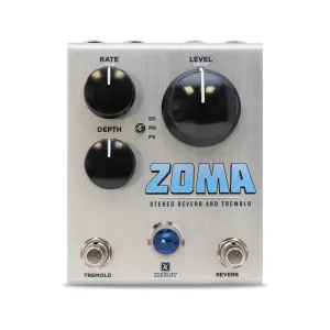 Keeley Zoma Stereo Spring Reverb & Tremolo Guitar Pedal