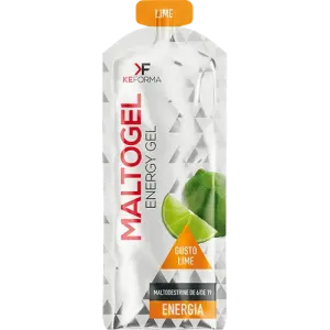 Keforma Maltogel Energy Gel 60ml Lime Maltodestrina Gel per Energia Rapida