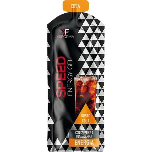 Keforma Speed Energy Gel 60ml Cola Maltodestrina con Caffeina e Beta Alanina per Energia Rapida