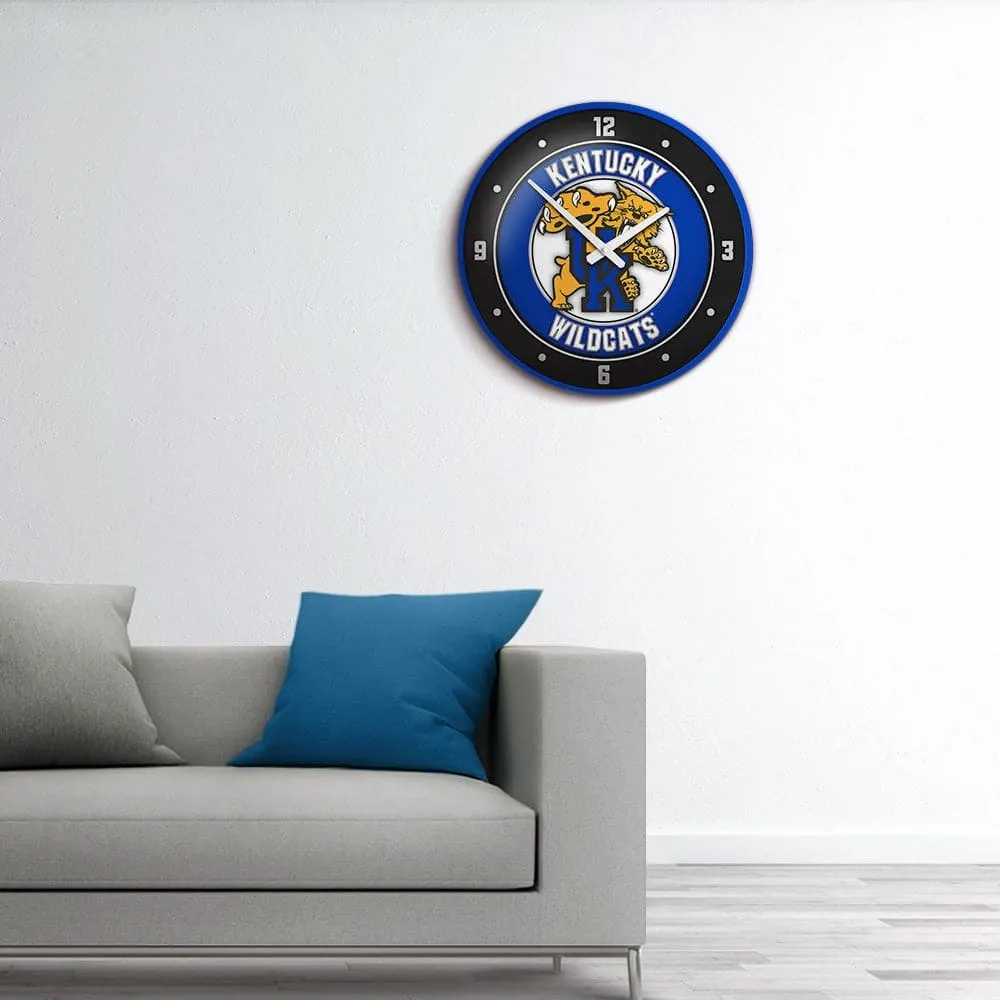 Kentucky Wildcats: Mascot - Modern Disc Wall Clock