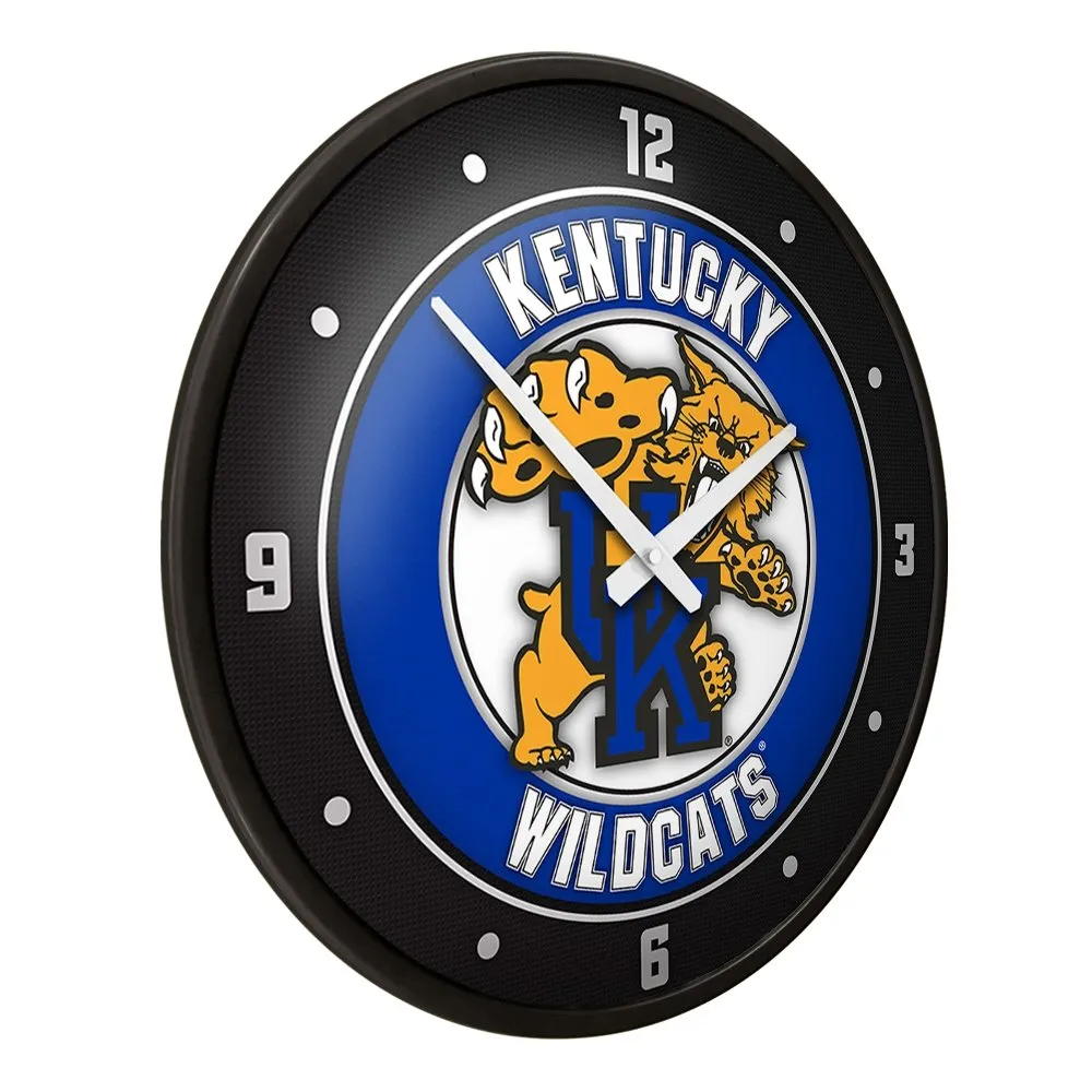 Kentucky Wildcats: Mascot - Modern Disc Wall Clock
