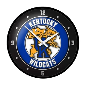 Kentucky Wildcats: Mascot - Modern Disc Wall Clock