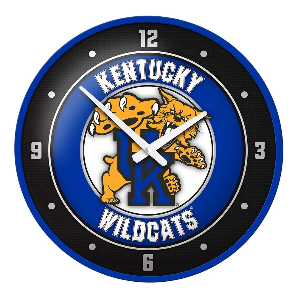 Kentucky Wildcats: Mascot - Modern Disc Wall Clock