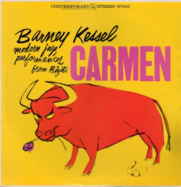 Kessel, Barney - Plays Carmen - Super Hot Stamper (With Issues)