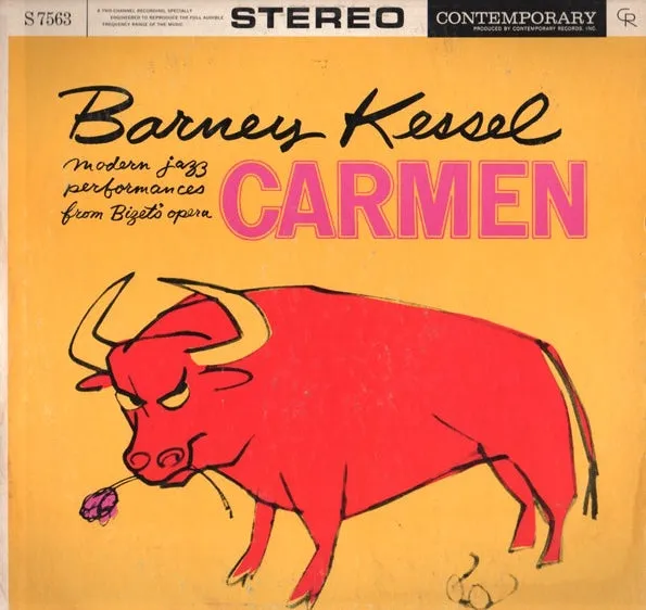 Kessel, Barney - Plays Carmen - Super Hot Stamper (With Issues)