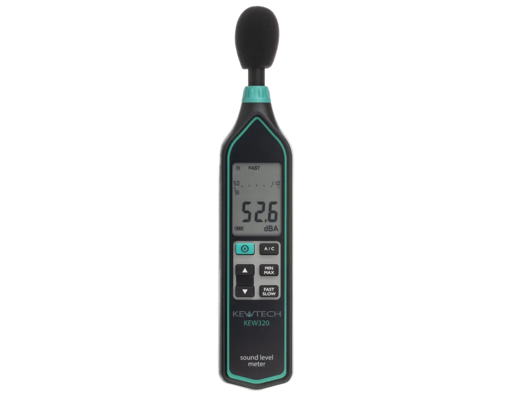 Kewtech KEW320 Digital Sound Level Meter with Bar Graph