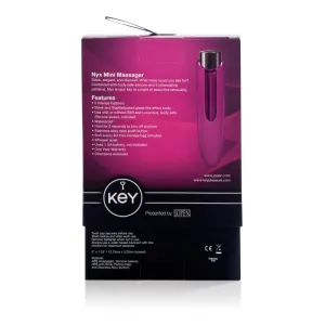 Key Nyx Mini Massager - Raspberry Pink