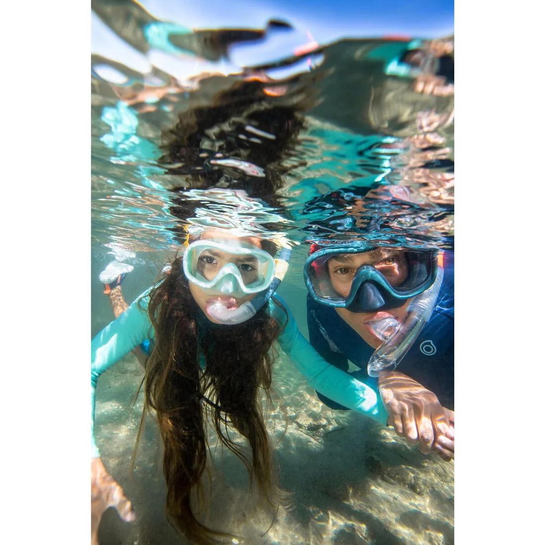 Kids diving mask - 100 comfort pastel