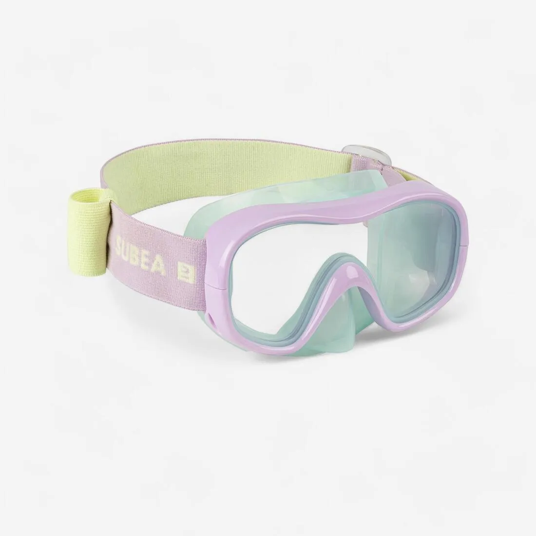 Kids diving mask - 100 comfort pastel