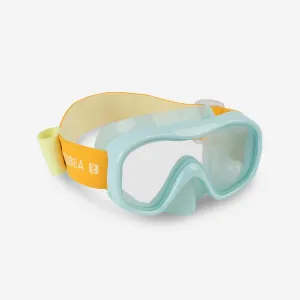Kids diving mask - 100 comfort pastel