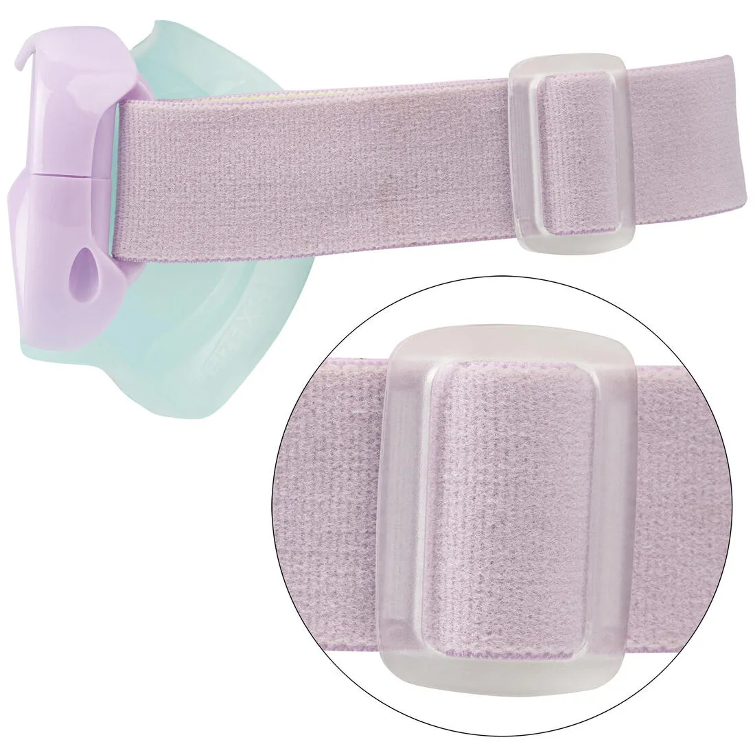 Kids diving mask - 100 comfort pastel