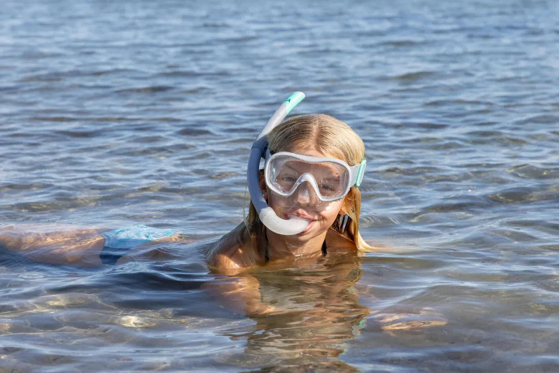 Kids' Snorkelling Kit SUBEA Snorkel Mask 100