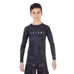 Kids Stealth Long Sleeve Rash Guard