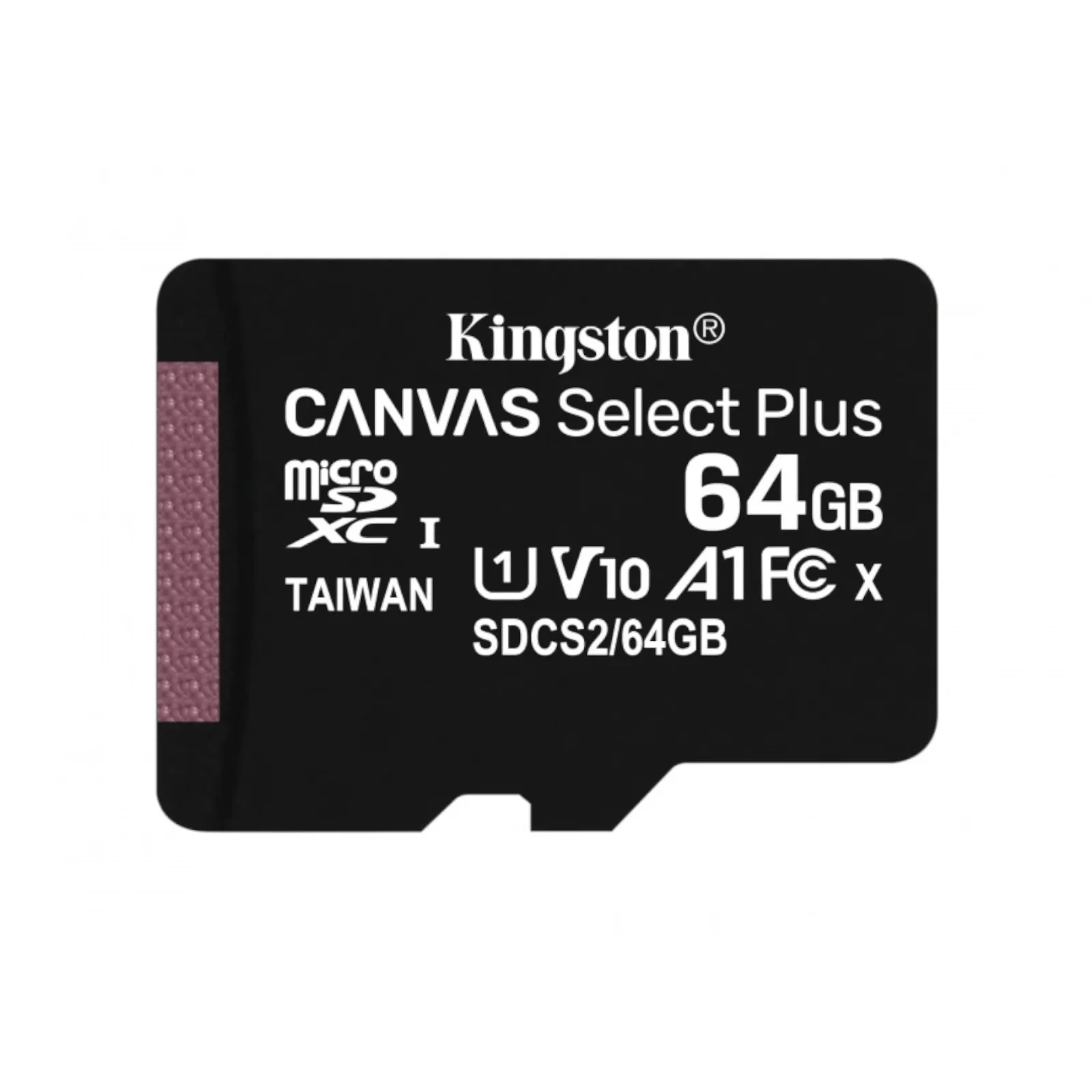 Kingston 100r/85r Memoria 64 Gb Micro Sd Canvas Select Plus Cl10 Uhs-I