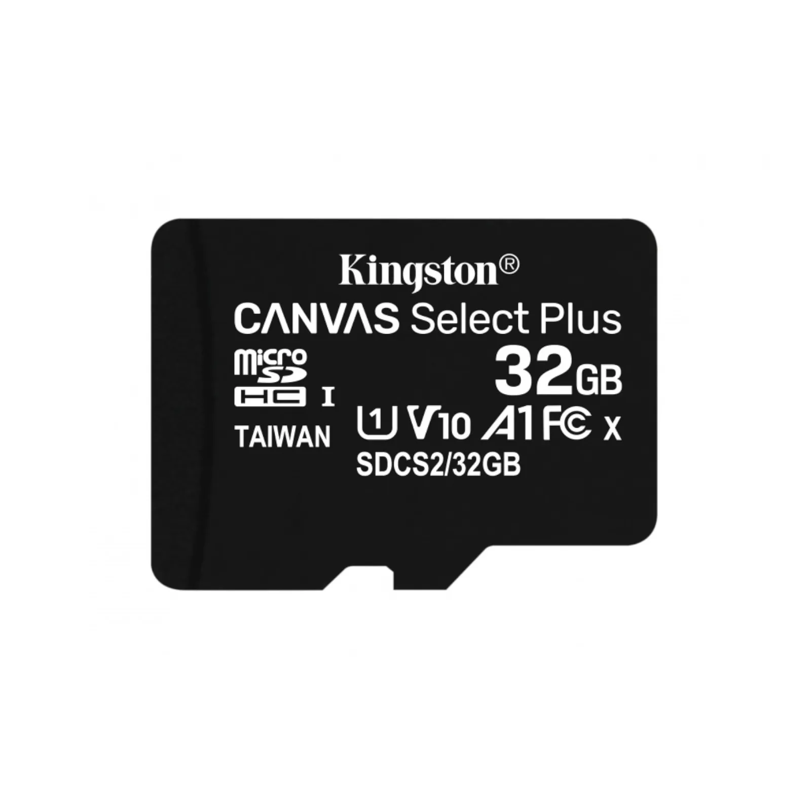 Kingston SDCS2/32 Canvas Memoria Flash Select Plus 32GB MicroSDHC UHS-I Clase 10