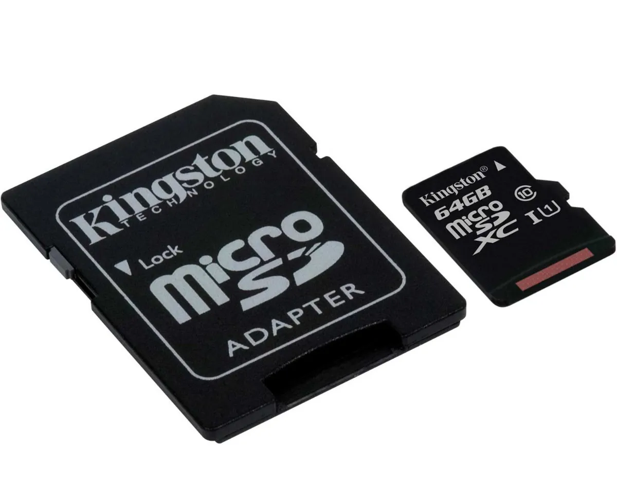 Kingston Sdcs/64 Gb Memoria Micro Sdhc Sdxc 80 R Uhs I Clase 10 64 Gb