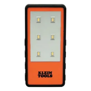 Klein Tools Clip Lights, 2 AAA, 150 lumens, Orange, 56221