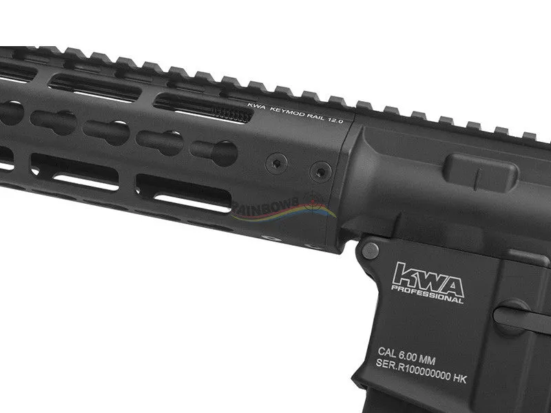 KWA M4 KR12 12 INCH KEYMOD HANDGUARD FULL METAL GBB RIFLE