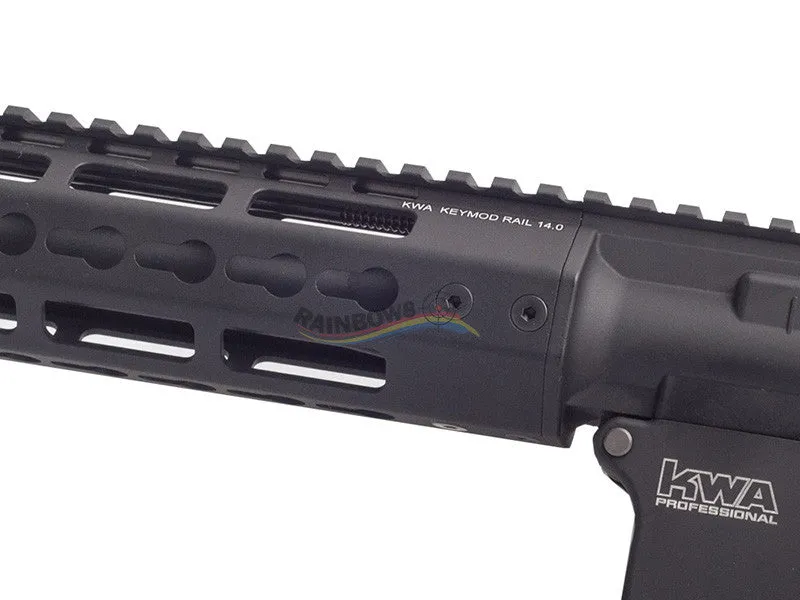 KWA M4 KR14 14 INCH KEYMOD HANDGUARD FULL METAL GBB RIFLE