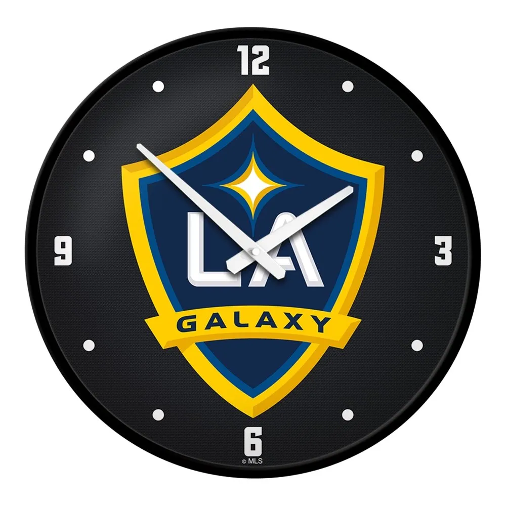 LA Galaxy: Modern Disc Wall Clock