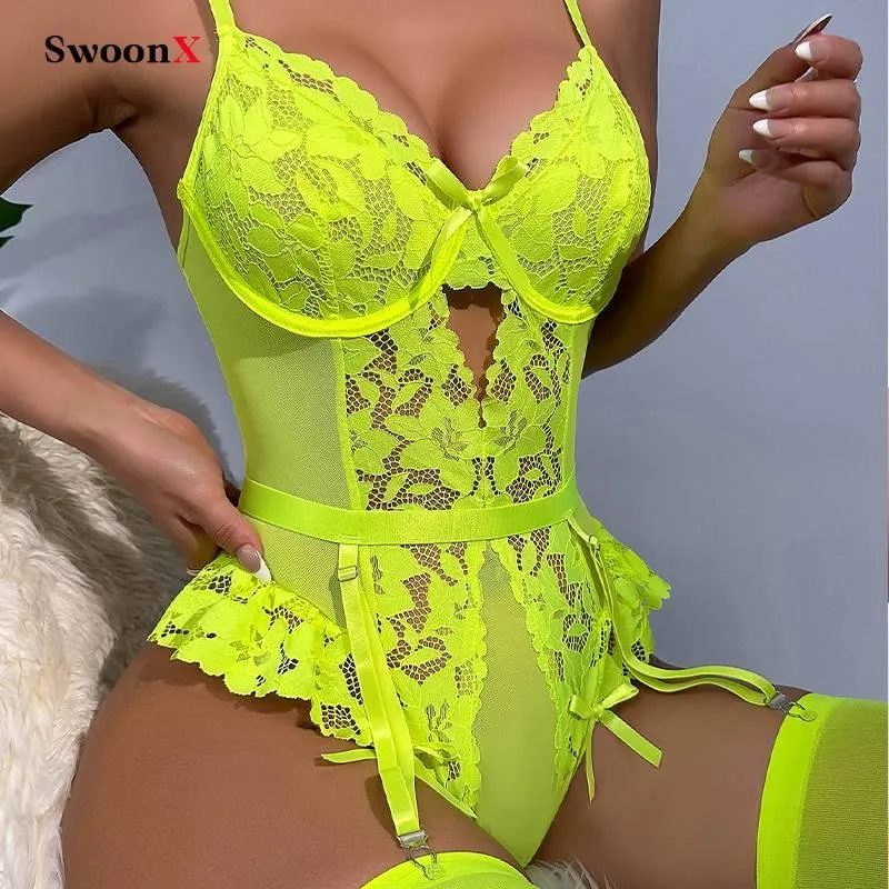 Lace Bodysuit: Sheer, Alluring, and Perfect for Intimate Nights