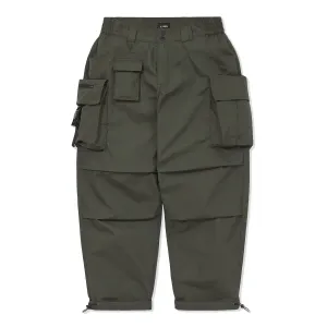 LAKH Men Ten Pockets Cargo PR Olive