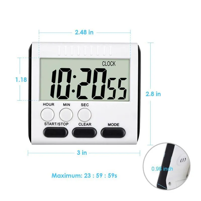 Large Screen Digital Timer Kitchen Timer Kitchen Digital Timer