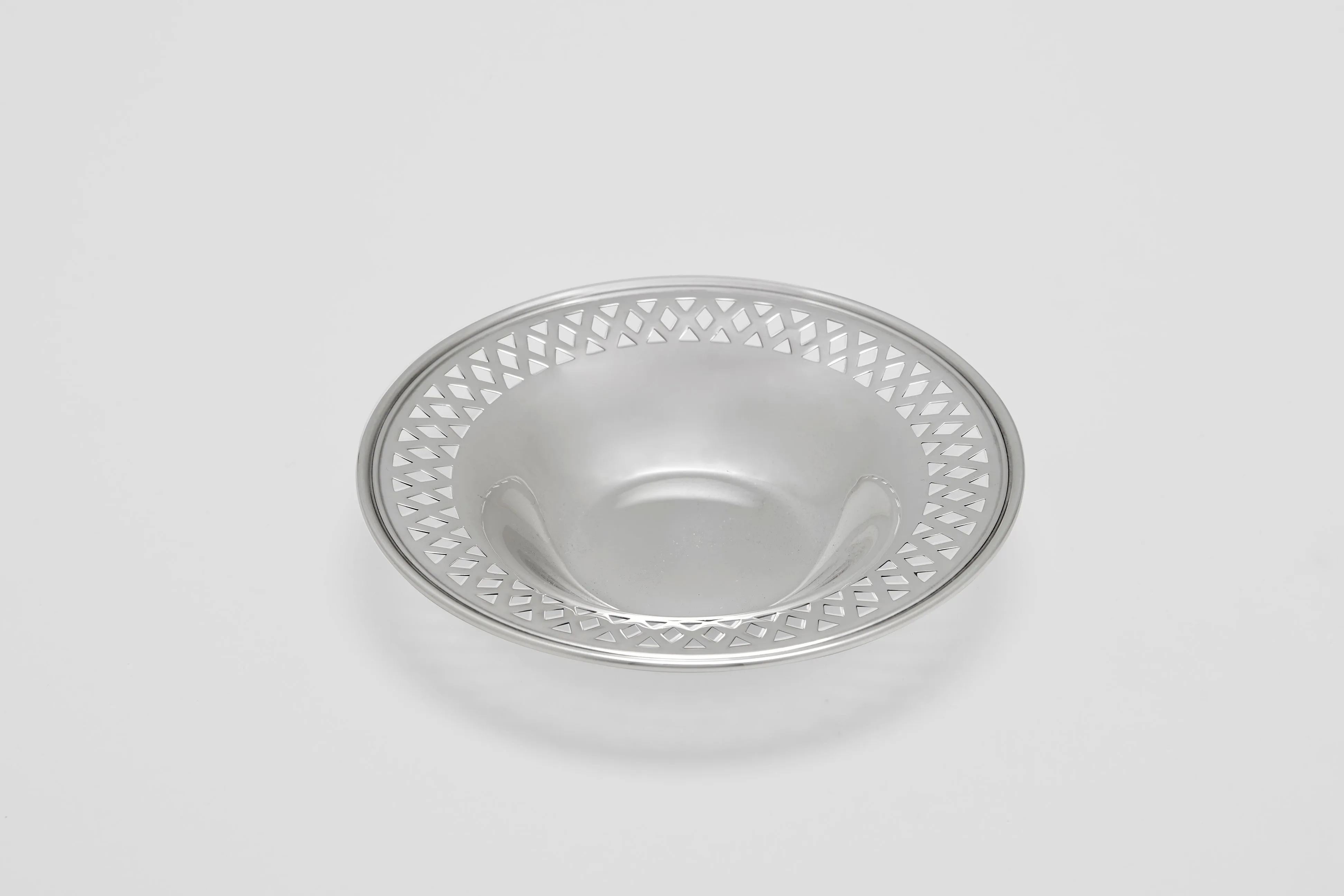 Lattice Sterling Bowl by Shreve