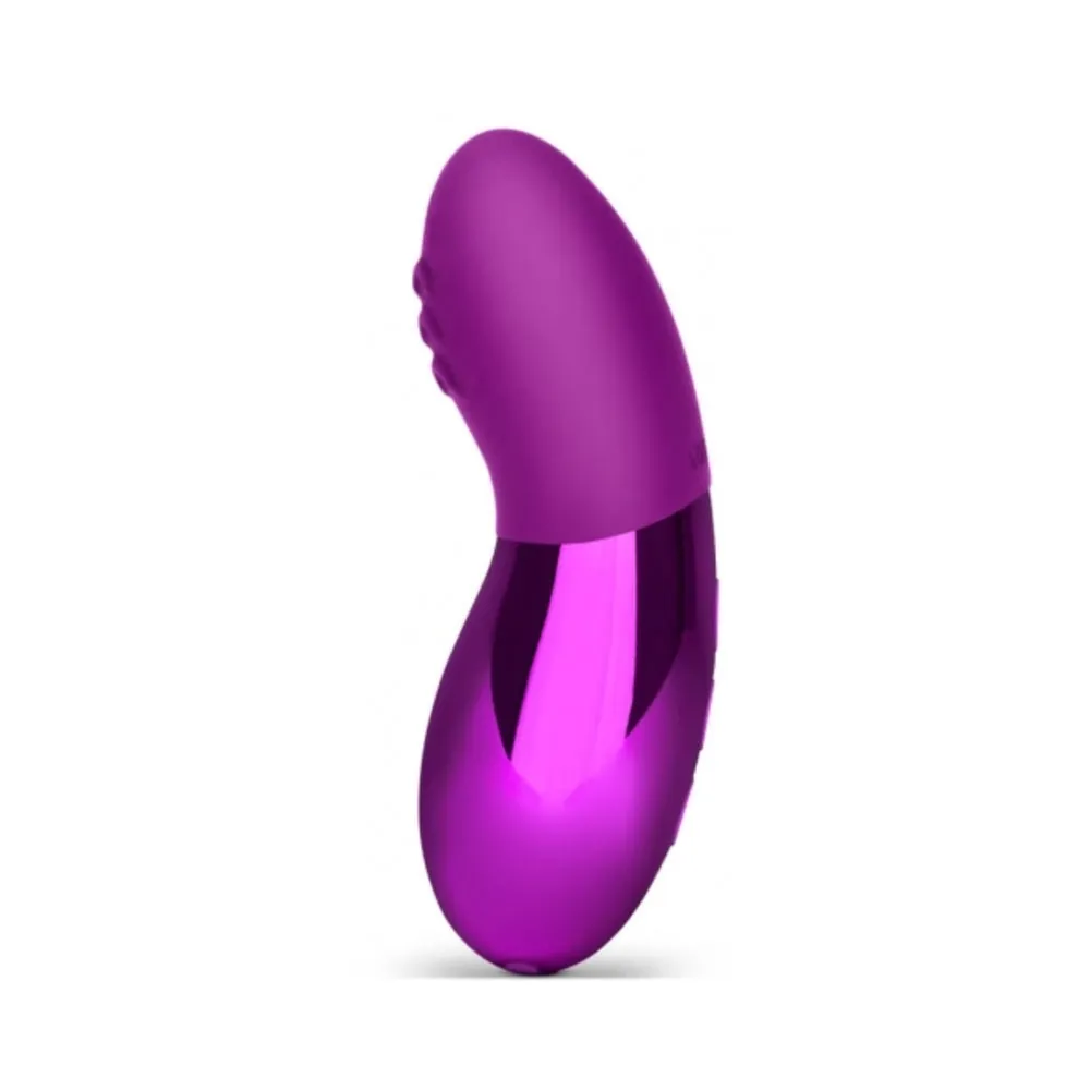 Le Wand Chrome Point Rechargeable Silicone Mini Vibrator