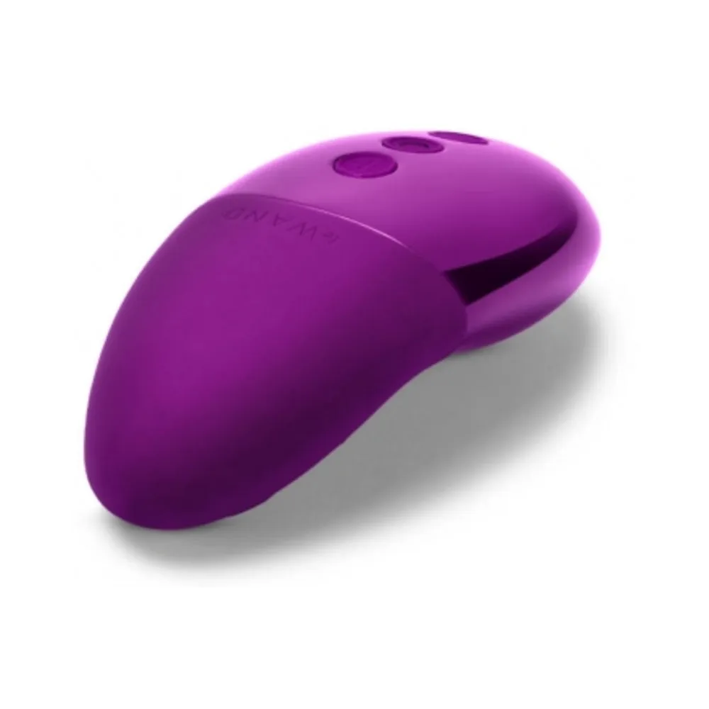 Le Wand Chrome Point Rechargeable Silicone Mini Vibrator