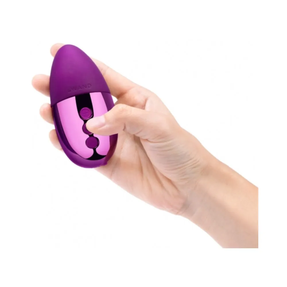 Le Wand Chrome Point Rechargeable Silicone Mini Vibrator