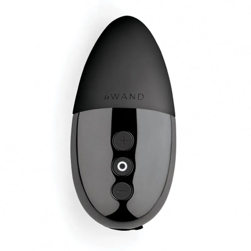 Le Wand Chrome Point Rechargeable Silicone Mini Vibrator