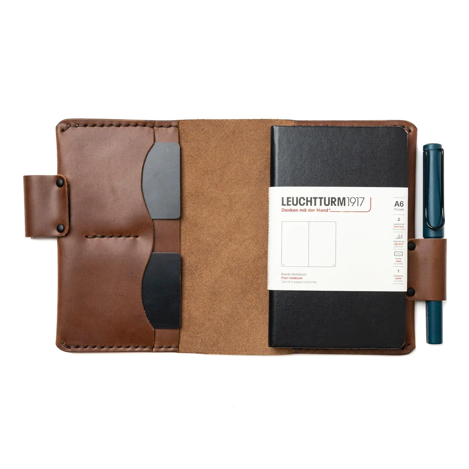 Leather Leuchtturm1917 Pocket Notebook Cover