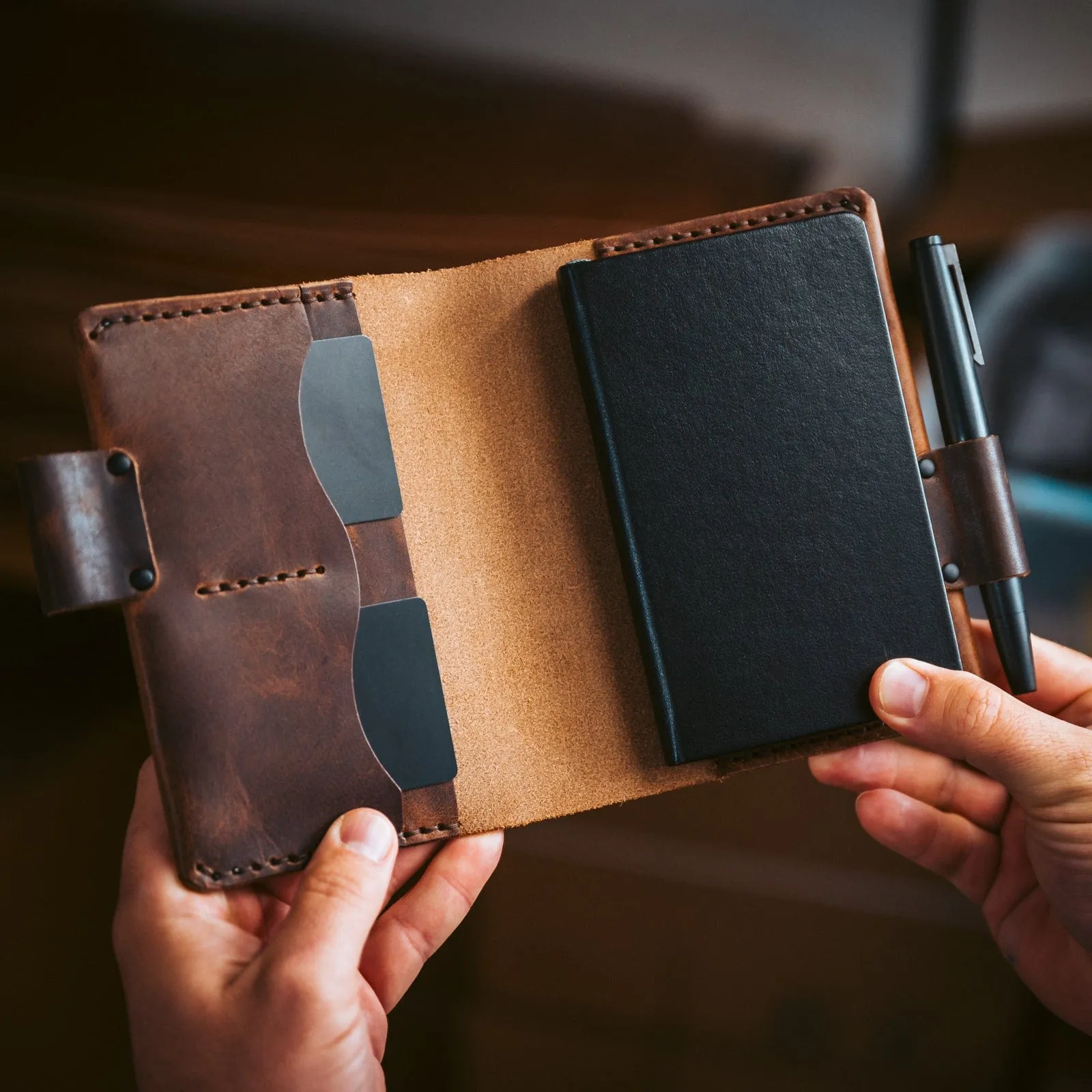 Leather Leuchtturm1917 Pocket Notebook Cover
