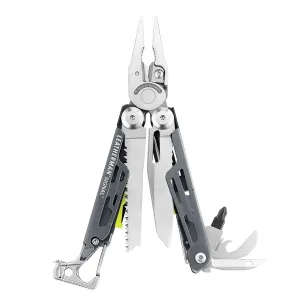 Leatherman Signal Grey with Button Sheath Box