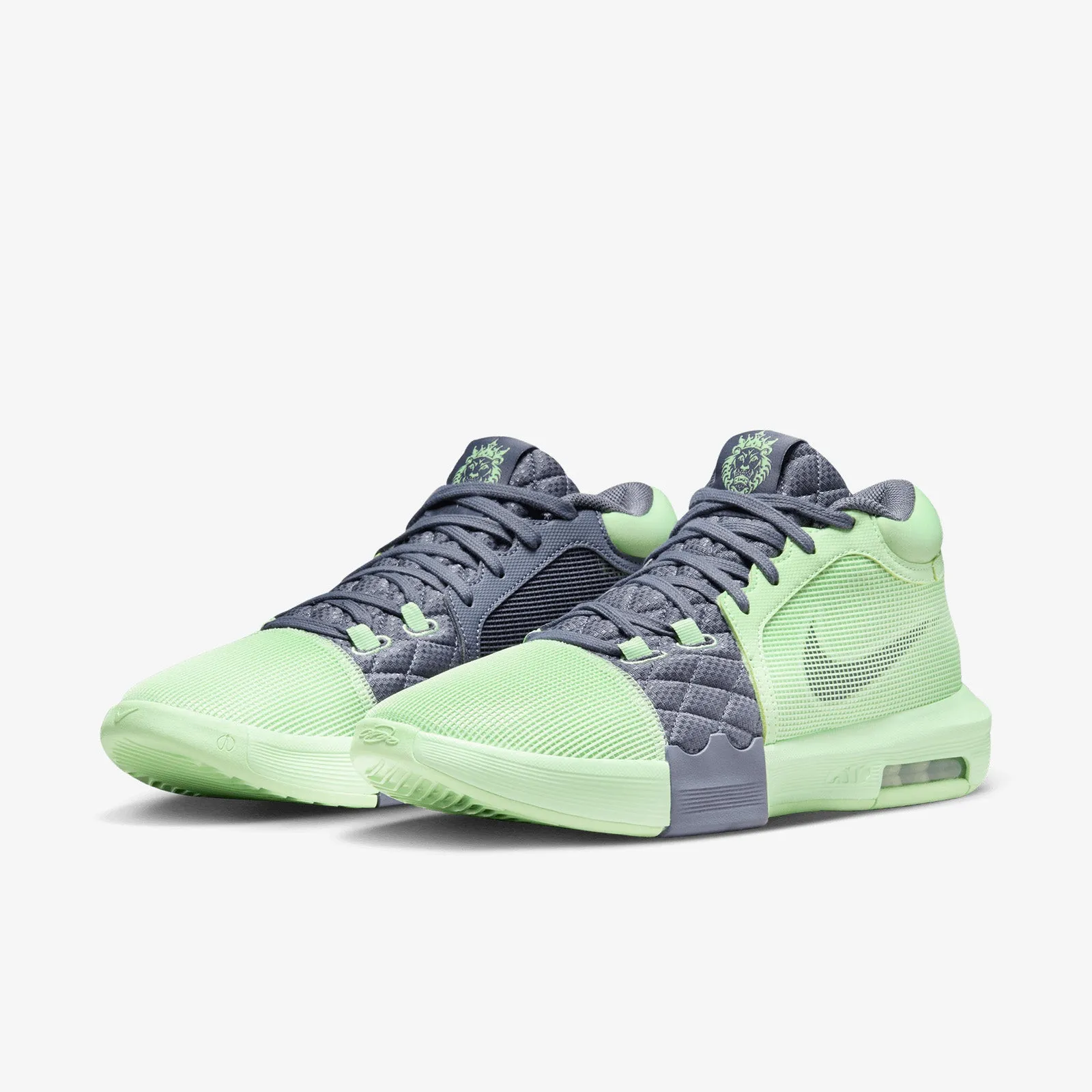 LeBron Witness 8 - Vapor Green/White/Light Carbon