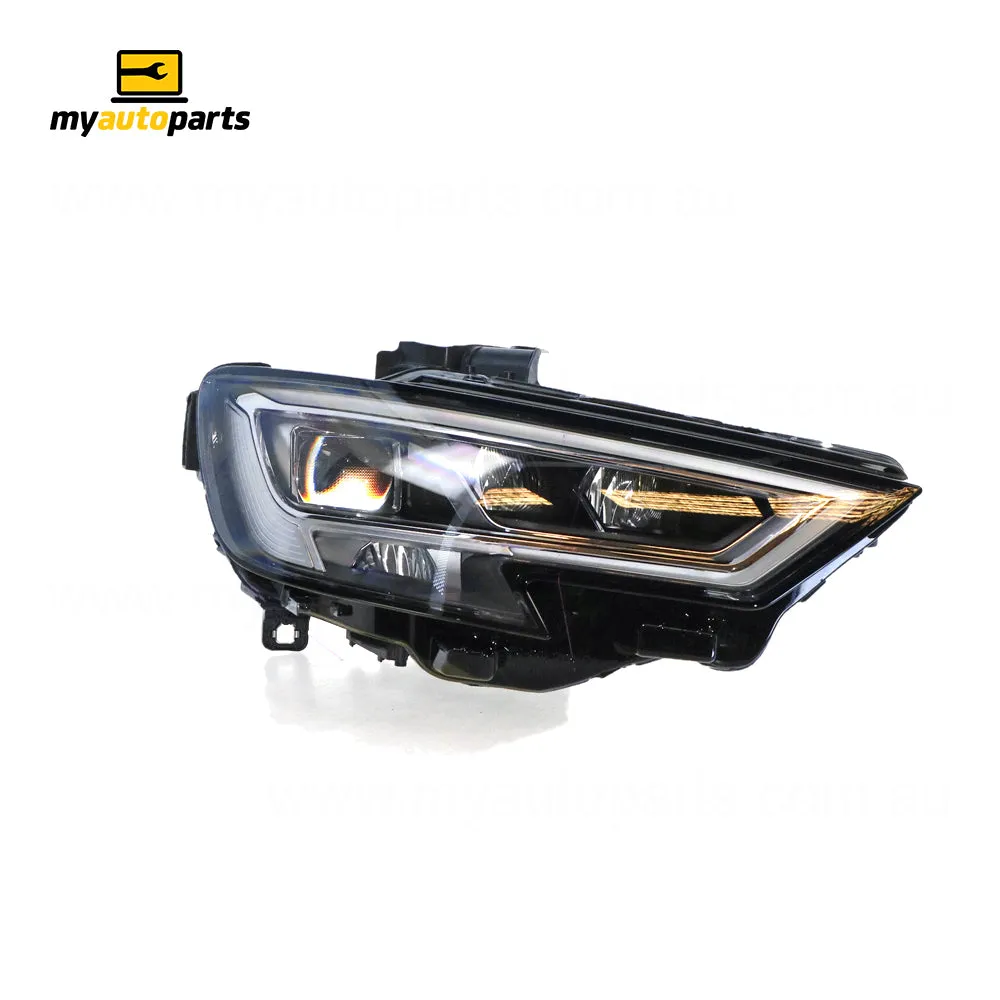 LED Head Lamp Drivers Side Genuine suits Audi A3/S3/RS3 8V 2016 On