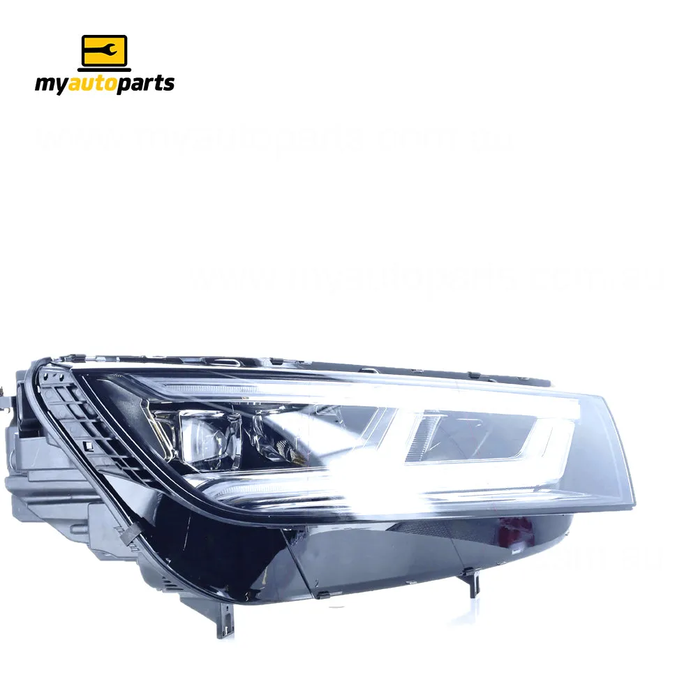 LED Head Lamp Drivers Side Genuine Suits Audi Q5 FY 2017 to 2021