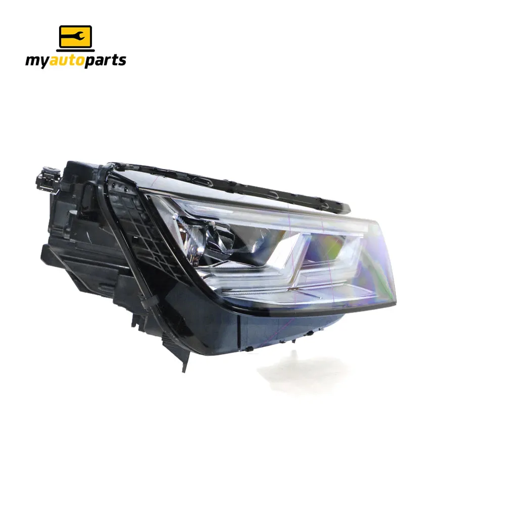 LED Head Lamp Drivers Side Genuine Suits Audi SQ5 FY 2017 to 2021