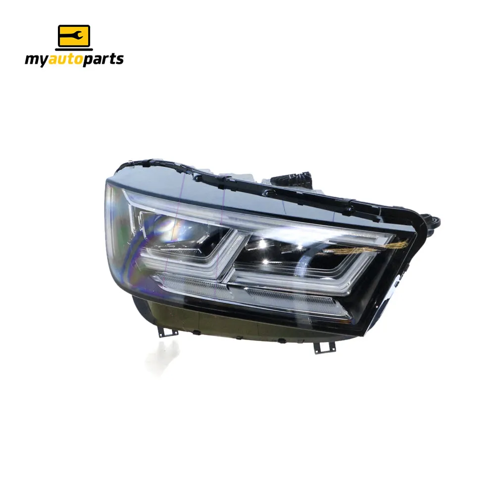 LED Head Lamp Drivers Side Genuine Suits Audi SQ5 FY 2017 to 2021
