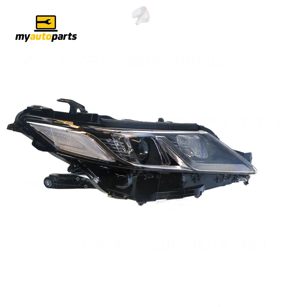 LED Head Lamp Drivers Side Genuine suits Toyota Camry Ascent Sport 70 Series 2017 On