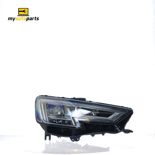 LED Head Lamp Drivers Side OES Suits Audi A4 B9 2015 On